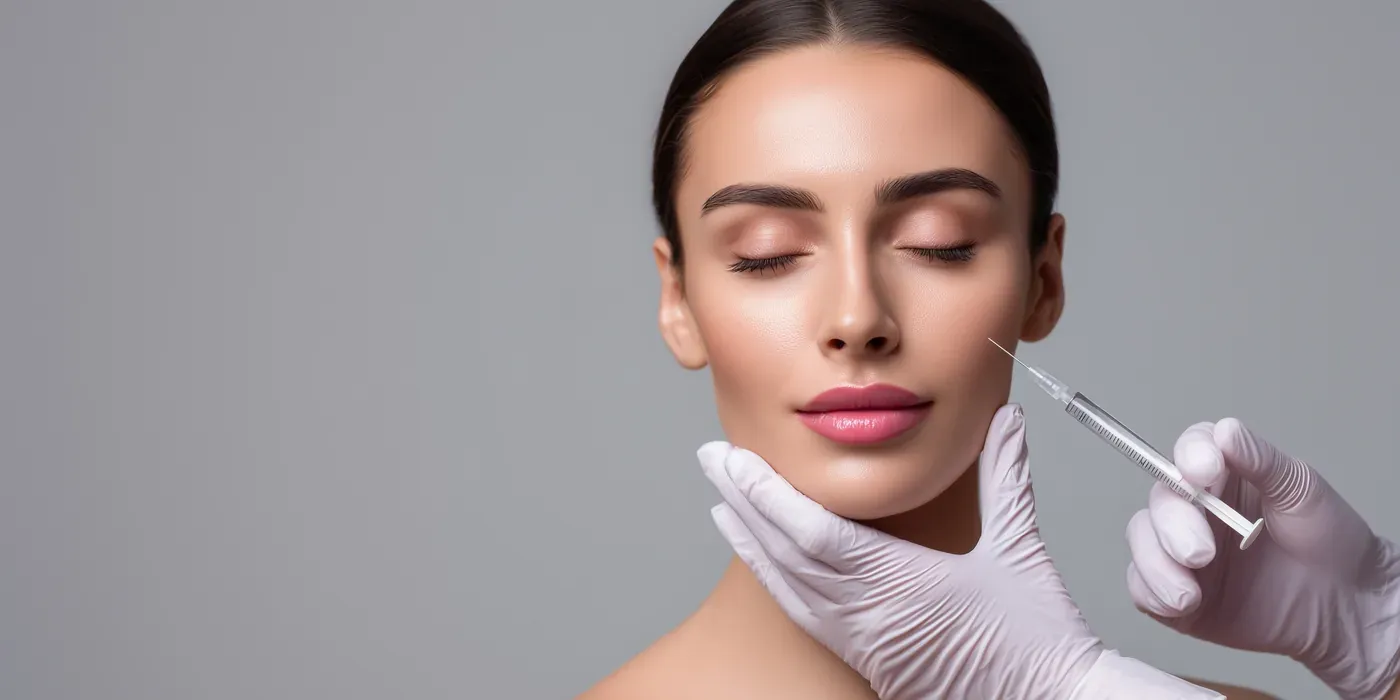 A clinician preparing a therapeutic Botox injection as part of jaw-muscle care