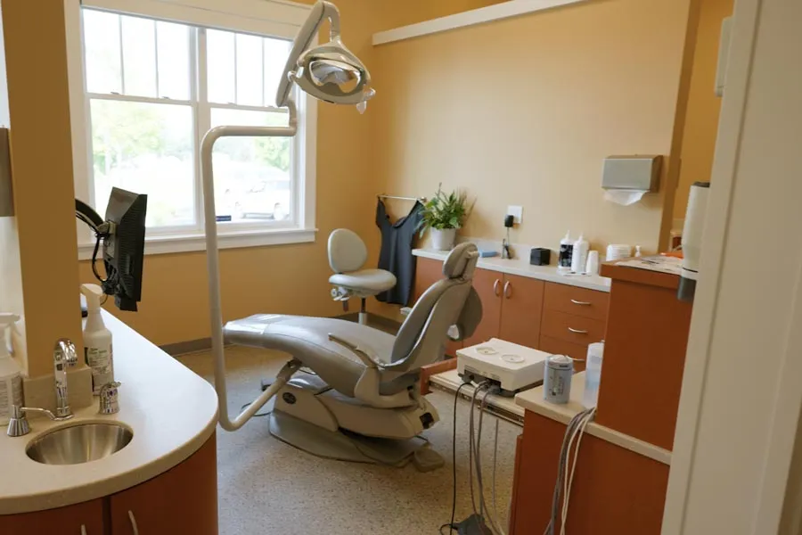 A prepared Grandville Dental treatment room